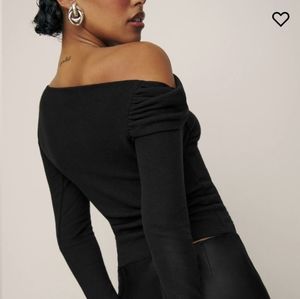 Reformation Elio Knit Top